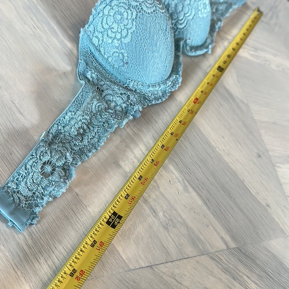 VICTORIA’S SECRET Size 34B Lace Push Up Padded Summer Sundress Strapless Bra ~ - Picture 4 of 7